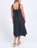 LOURDES DRESS NAVY