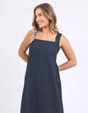 LOURDES DRESS NAVY