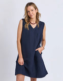 BERMUDA DRESS NAVY