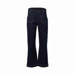 WIDE LEG ANKLE GRAZER JEAN