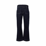 WIDE LEG ANKLE GRAZER JEAN