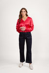 WIDE LEG ANKLE GRAZER JEAN