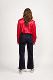 WIDE LEG ANKLE GRAZER JEAN