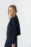 RAY DENIM JACKET NAVY