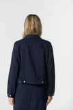 RAY DENIM JACKET NAVY