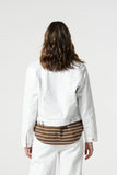 RAY DENIM JACKET WHITE