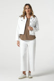 RAY DENIM JACKET WHITE