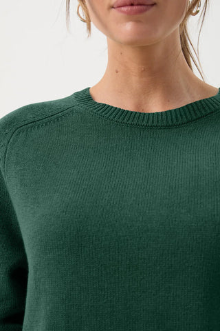 RAGLAN CREW NECK JUMPER MERINO