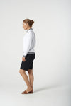 CABLE KNIT POLO JUMPER COTTON