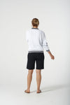 CABLE KNIT POLO JUMPER COTTON