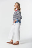 FARMER COTTON CASHMERE JUMPER NAVY