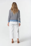 FARMER COTTON CASHMERE JUMPER NAVY