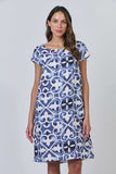 LINEN CORFU DRESS