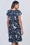 LINEN DRESS INK
