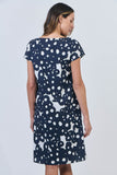 LINEN DRESS INK