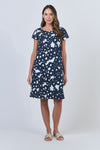 LINEN DRESS INK