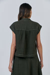 LINEN LICORICE SHIRT