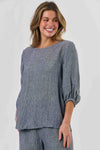 ANNABEL LINEN TOP