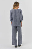 ANNABEL LINEN TOP