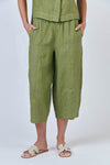 LINEN MOSS PANT