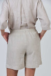 LINEN SHORT SAND