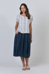 LINEN TOP MESH