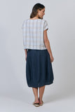 LINEN TOP MESH