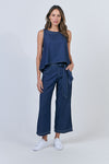 CHAMBRAY TOP