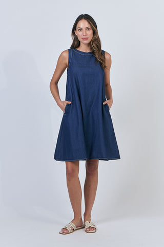 CHAMBRAY DRESS
