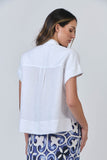 LINEN SHIRT WITH POCKETS