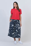 LINEN SHIRT RED