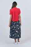 LINEN SHIRT RED