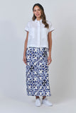 LINEN CORFU SKIRT