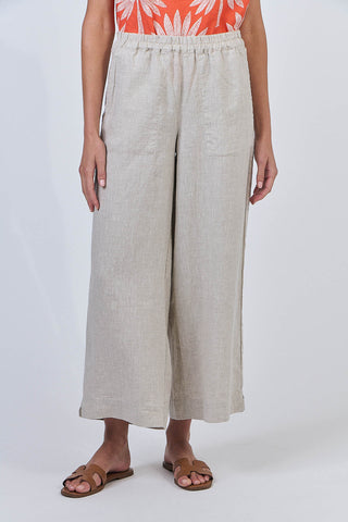 LINEN PANT SAND