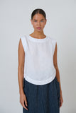 LINEN WHITE TOP