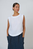 LINEN WHITE TOP