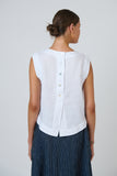 LINEN WHITE TOP