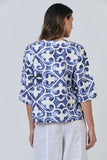 LINEN CORFU TOP