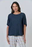 LINEN TOP POSEIDON