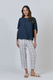 LINEN TOP POSEIDON
