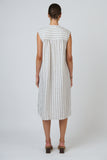 LINEN TRAVERTINE DRESS