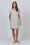 LINEN DRESS