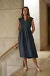 LINEN DRESS POSEIDON