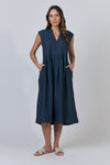 LINEN DRESS POSEIDON