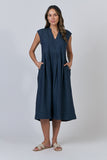 LINEN DRESS POSEIDON