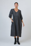 LINEN DRESS METEOR