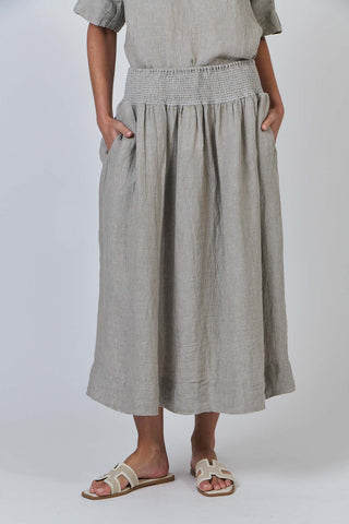 LINEN SKIRT CEMENT