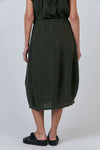 LINEN LICORICE SKIRT