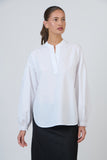 COTTON POPLIN SHIRT WHITE