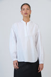 COTTON POPLIN SHIRT WHITE